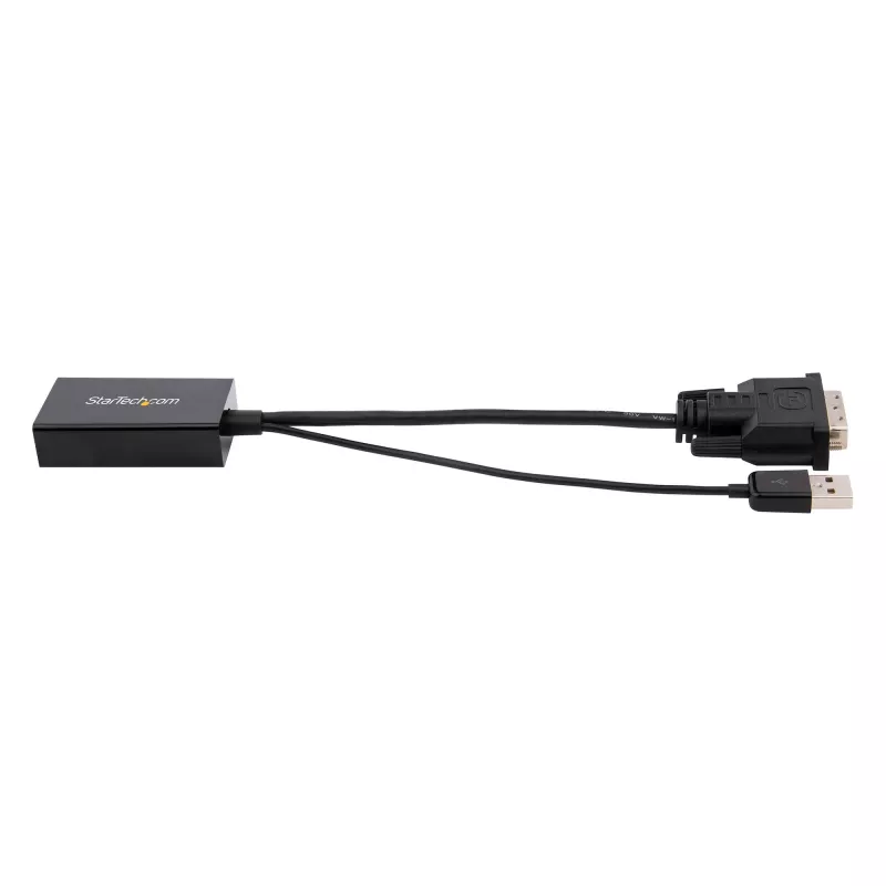 StarTech.com DVI uz DisplayPort adapteris - USB barošana - 1920 x 1200 - DVI uz DisplayPort pārveidotājs - Video adapteris - DVI-D uz DP