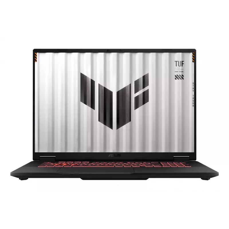 ASUS TUF Gaming A18 FA808UH-S8021 AMD Ryzen™ 7 260 klēpjdators 45,7 cm (18 collu) WUXGA 16 GB DDR5-SDRAM 512 GB SSD NVIDIA® GeForce RTX™ 5050 Wi-Fi 6E (802.11ax) Melns, Pelēks