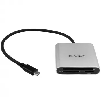 StarTech.com USB 3.0 zibatmiņas vairāku karšu lasītājs/rakstītājs ar USB-C – SD, microSD, CompactFlash