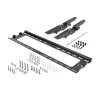 StarTech.com Plakanā ekrāna TV sienas stiprinājums - noliecams, 81,3 cm (32 collas), 190,5 cm (75 collas), 75 x 75 mm, 600 x 400 mm, -15 - 15°, Melns