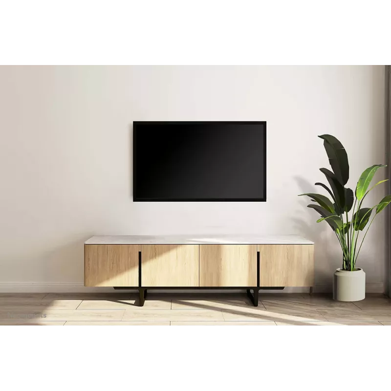 Neomounts FPMA-W300Melns TV stiprinājums pie sienas 32-55 collas - īpaši plakans