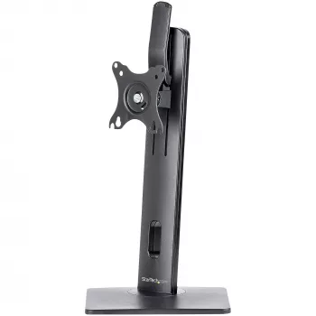 StarTech.com brīvi stāvošs viena monitora stiprinājums – augstumā regulējams monitora statīvs – VESA montāžas displejiem līdz 32 collām (15 mārciņas/7 kg) – ergonomisks monitora statīvs galdam – noliekšana/pagriešana/rotēšana