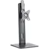 StarTech.com brīvi stāvošs viena monitora stiprinājums – augstumā regulējams monitora statīvs – VESA montāžas displejiem līdz 32 collām (15 mārciņas/7 kg) – ergonomisks monitora statīvs galdam – noliekšana/pagriešana/rotēšana