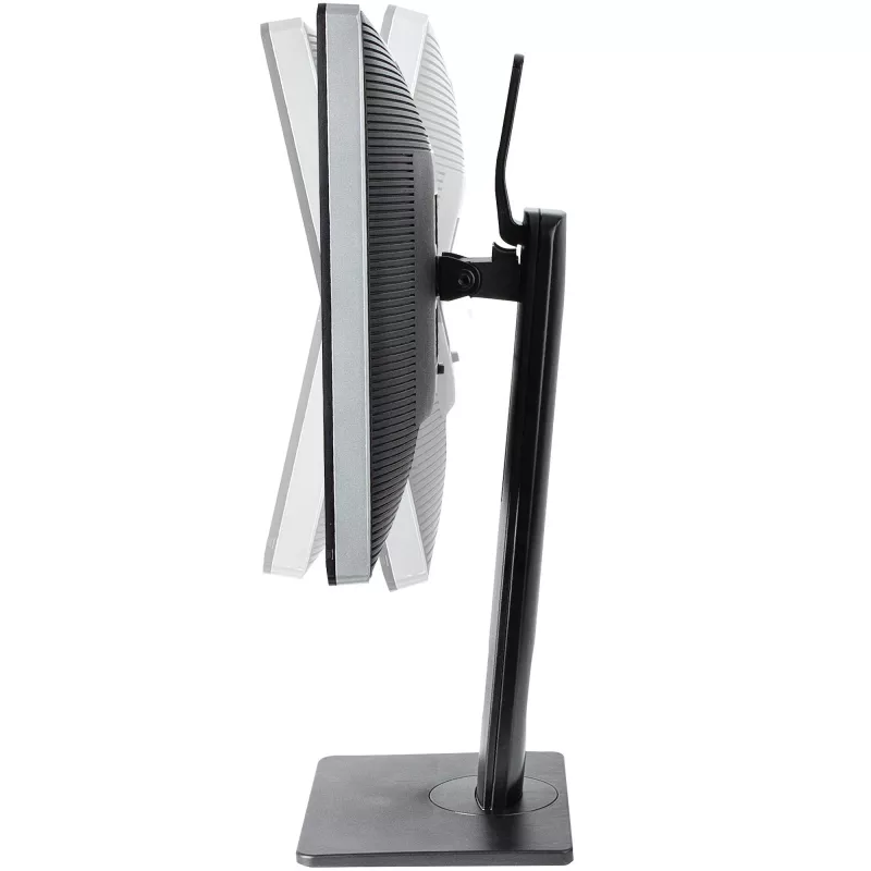StarTech.com brīvi stāvošs viena monitora stiprinājums – augstumā regulējams monitora statīvs – VESA montāžas displejiem līdz 32 collām (15 mārciņas/7 kg) – ergonomisks monitora statīvs galdam – noliekšana/pagriešana/rotēšana