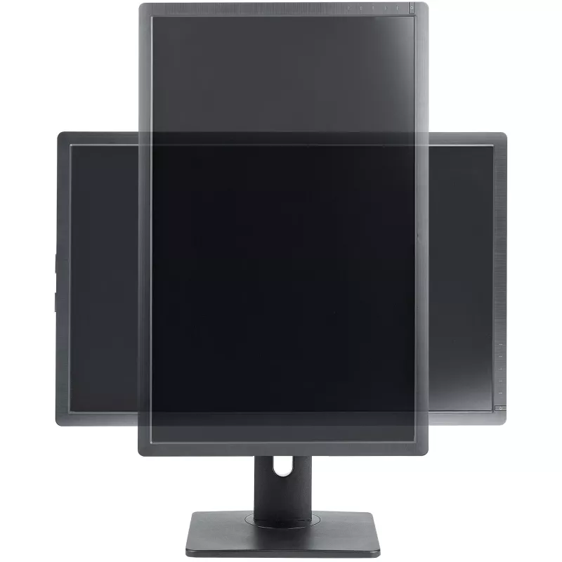 StarTech.com brīvi stāvošs viena monitora stiprinājums – augstumā regulējams monitora statīvs – VESA montāžas displejiem līdz 32 collām (15 mārciņas/7 kg) – ergonomisks monitora statīvs galdam – noliekšana/pagriešana/rotēšana