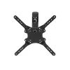 StarTech.com Full Motion TV Wall Mount - 32-55 inch (77lb/35kg) VESA Displays - Low Profile Universal plakans Screen TV Wall Mount - Heavy Duty Adjustable Tilt/Swivel Articulating Arm Bracket