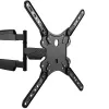 StarTech.com Full Motion TV Wall Mount - 32-55 inch (77lb/35kg) VESA Displays - Low Profile Universal plakans Screen TV Wall Mount - Heavy Duty Adjustable Tilt/Swivel Articulating Arm Bracket