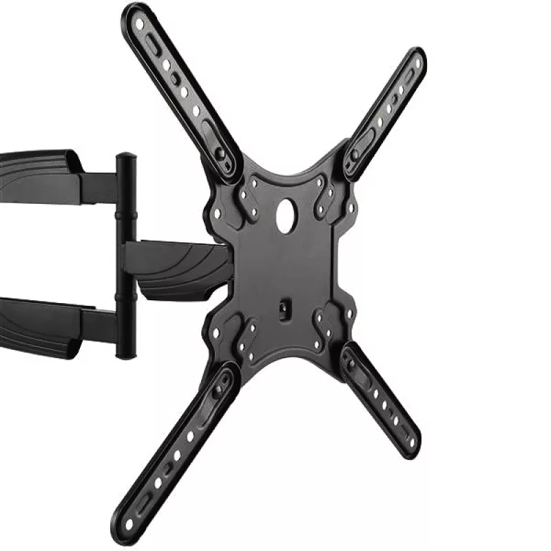 StarTech.com Full Motion TV Wall Mount - 32-55 inch (77lb/35kg) VESA Displays - Low Profile Universal plakans Screen TV Wall Mount - Heavy Duty Adjustable Tilt/Swivel Articulating Arm Bracket