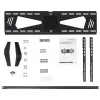 StarTech.com Zema profila TV sienas stiprinājums - fiksēts, 94 cm (37 collas), 190.5 cm (75 collas), 300 x 200 mm, 800 x 400 mm, Plastmasa, Tērauds, Melns