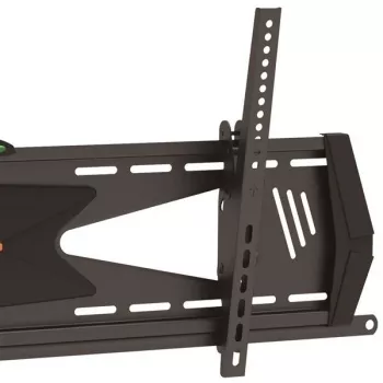 StarTech.com Zema profila TV sienas stiprinājums - Noliecams, 190,5 cm (75 collas), 300 x 200 mm, 800 x 400 mm, -5 - 10°, Tērauds, Melns