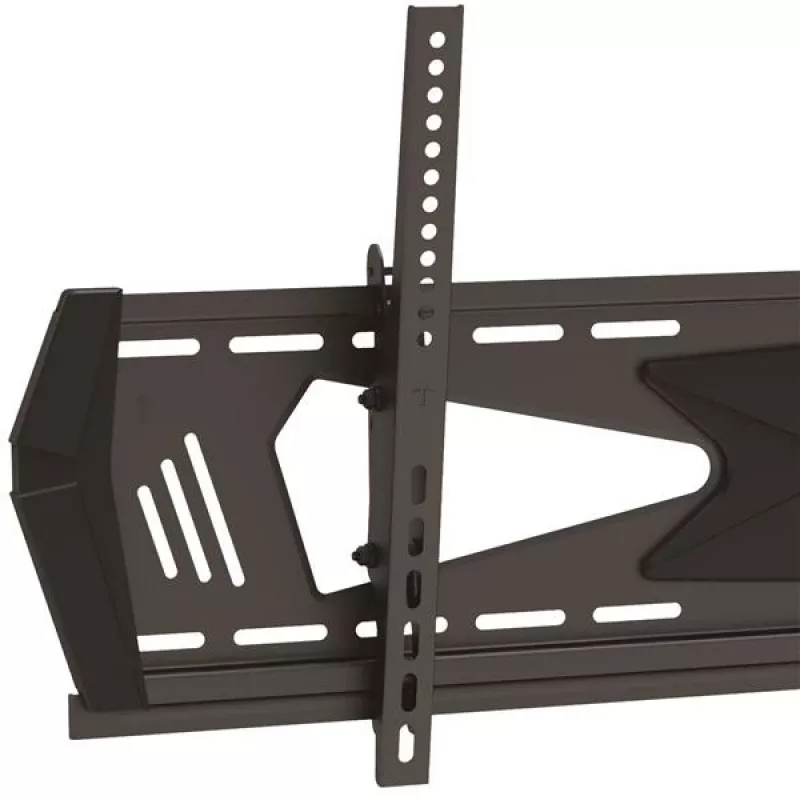 StarTech.com Zema profila TV sienas stiprinājums - Noliecams, 190,5 cm (75 collas), 300 x 200 mm, 800 x 400 mm, -5 - 10°, Tērauds, Melns