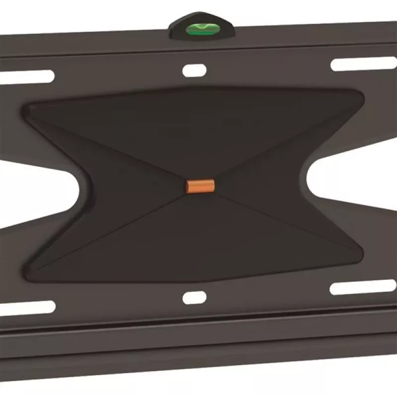 StarTech.com Zema profila TV sienas stiprinājums - Noliecams, 190,5 cm (75 collas), 300 x 200 mm, 800 x 400 mm, -5 - 10°, Tērauds, Melns