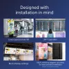 Sony FW-55BZ40L Signage Display Digital signage flat panel 139.7 cm (55 collas) LCD Wi-Fi 700 cd/m² 4K Ultra HD Melns Android 24/7