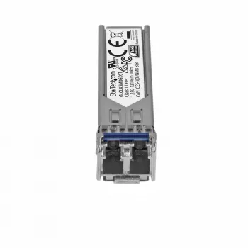 StarTech.com ar Cisco GLC-LX-SM-RGD saderīgs SFP raiduztvērēja modulis - 1000BASE-LX~Ar Cisco GLC-LX-SM-RGD saderīgs SFP modulis - 1000BASE-LX - 1GbE vienmoda optiskās šķiedras SMF optiskais raiduztvērējs - 1GE Gigabit Ethernet SFP - LC 10km - 1310nm - DDM Cisco Firepower, ASR920, IE2000