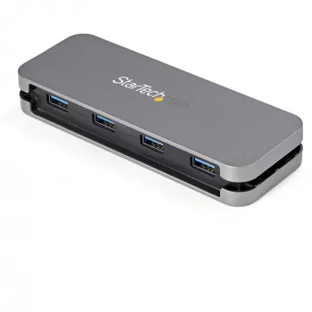StarTech.com 4 portu USB 3.0 centrmezgls - USB-A uz 4x USB-A - SuperSpeed 5Gbps pārnēsājams USB 3.1 Gen 1 Type-A centrmezgls - darbināms no USB kopnes - klēpjdatora/galddatora USB centrmezgls ar garu kabeli 28cm un kabeļa pārvaldību~4 portu USB 3.0 centrmezgls - USB-A uz 4x USB-A - SuperSpeed 5Gbps pārnēsājams USB 3.2 Gen 1 Type-A centrmezgls - darbināms no USB kopnes - klēpjdatora/galddatora…