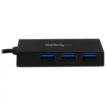 StarTech.com 4 Portu USB C centrmezgls - USB Type-C centrmezgls ar 4x USB-A portiem (USB 3.0/3.1 Gen 1 SuperSpeed 5Gbps) - USB kopnes vai pašbarošana - Portatīvs USB-C uz USB-A BC 1.2 uzlādes centrmezgls ar strāvas adapteri~4 Portu USB C centrmezgls - USB Type-C centrmezgls ar 4x USB-A portiem USB 3.0 centrmezgls (5Gbps) - USB kopnes vai pašbarošana - Portatīvs USB-C uz USB-A BC 1.2 uzlādes…