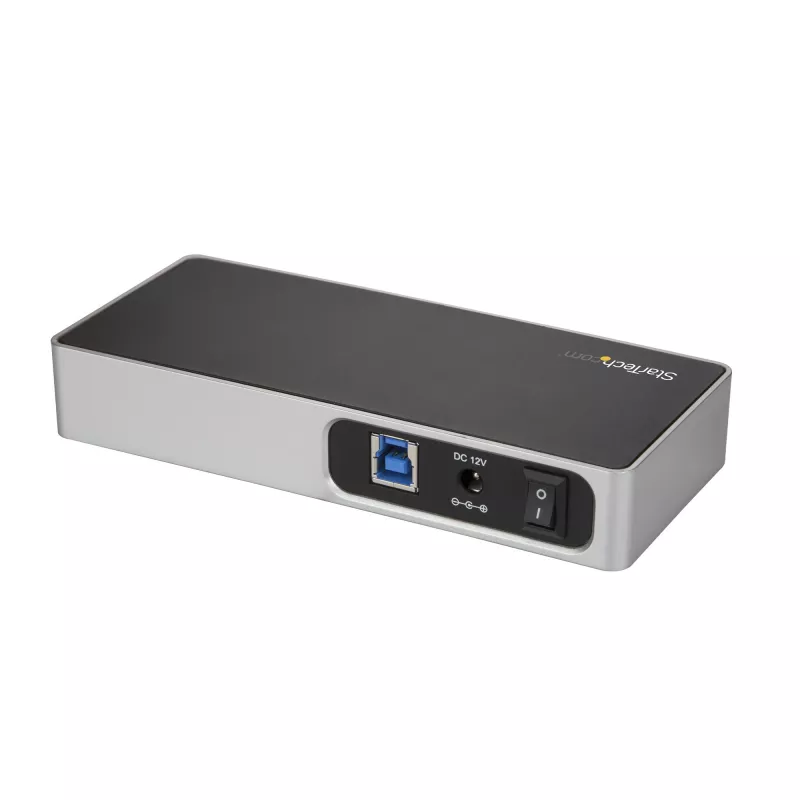StarTech.com 7 portu USB C centrmezgls ar ātrās uzlādes pieslēgvietu - USB-C uz 5x USB-A 2x USB-C (USB 3.0 SuperSpeed 5Gbps) - pašbarojošs USB 3.2 Gen 1 Type-C centrmezgls ar barošanas adapteri - galddatora/portatīvā datora centrmezgls