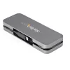 StarTech.com 4 portu USB C centrmezgls - 3x USB-A/1x USB-C - 5Gbps USB 3.0 Type-C centrmezgls (3.2/3.1 Gen 1) - ar kopnes barošanu - pārnēsājams USB-C uz USB-A adaptera centrmezgls - 28,5 cm (11,2 collu) kabelis ar kabeļa pārvaldību~4 portu USB C centrmezgls - 3x USB-A/1x USB-C - USB 3.0 Type-C centrmezgls - USB 3.2 Gen 1 (5Gbps) - ar kopnes barošanu - pārnēsājams USB-C uz USB-A adaptera…