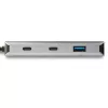 StarTech.com 4 portu USB C centrmezgls ar 2x USB A un 2x USB C - SuperSpeed 10 Gbps USB Type-C 3.1/3.2 Gen 2 centrmezgls - ar USB kopnes barošanu - pārnēsājams USB-C uz USB adaptera centrmezgls - alumīnija - 25cm (9,8 collas) kabelis~4 portu USB C centrmezgls ar 2x USB A un 2x USB C - SuperSpeed 10 Gbps USB Type-C 3.2 Gen 2 centrmezgls - ar USB kopnes barošanu - pārnēsājams USB-C uz USB adaptera…