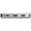StarTech.com 4 portu USB C centrmezgls ar 3x USB A un 1x USB C — SuperSpeed 10 Gbps USB Type-C 3.1/3.2 Gen 2 centrmezgls — USB kopnes barošana — kompakts USB-C uz USB adaptera centrmezgls — portatīvais/klēpjdatora centrmezgls — alumīnijs