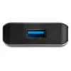 StarTech.com 4 portu USB C centrmezgls ar 3x USB A un 1x USB C — SuperSpeed 10 Gbps USB Type-C 3.1/3.2 Gen 2 centrmezgls — USB kopnes barošana — kompakts USB-C uz USB adaptera centrmezgls — portatīvais/klēpjdatora centrmezgls — alumīnijs