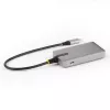 StarTech.com 4 portu USB-C centrmezgls ar USB-C DP Alt Mode video izeju 4K 60Hz - 3x USB-A, 1x USB Type-C, 100 W Power Delivery caurlaide, USB 3.2 10Gbps, 1 pēda/30cm kabelis, portatīvs USB centrmezgls