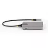 StarTech.com 4 portu USB-C centrmezgls ar USB-C DP Alt Mode video izeju 4K 60Hz - 3x USB-A, 1x USB Type-C, 100 W Power Delivery caurlaide, USB 3.2 10Gbps, 1 pēda/30cm kabelis, portatīvs USB centrmezgls