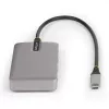 StarTech.com 4 portu USB-C centrmezgls ar USB-C DP Alt Mode video izeju 4K 60Hz - 3x USB-A, 1x USB Type-C, 100 W Power Delivery caurlaide, USB 3.2 10Gbps, 1 pēda/30cm kabelis, portatīvs USB centrmezgls