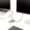 StarTech.com 4 portu USB-C centrmezgls ar USB-C DP Alt Mode video izeju 4K 60Hz - 3x USB-A, 1x USB Type-C, 100 W Power Delivery caurlaide, USB 3.2 10Gbps, 1 pēda/30cm kabelis, portatīvs USB centrmezgls