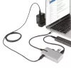StarTech.com 4 portu USB-C centrmezgls ar USB-C DP Alt Mode video izeju 4K 60Hz - 3x USB-A, 1x USB Type-C, 100 W Power Delivery caurlaide, USB 3.2 10Gbps, 1 pēda/30cm kabelis, portatīvs USB centrmezgls