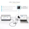 StarTech.com 4 portu USB-C centrmezgls ar USB-C DP Alt Mode video izeju 4K 60Hz - 3x USB-A, 1x USB Type-C, 100 W Power Delivery caurlaide, USB 3.2 10Gbps, 1 pēda/30cm kabelis, portatīvs USB centrmezgls
