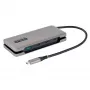 StarTech.com 4 portu USB-C centrmezgls – 1x USB-A un 3x USB-C porti – USB 3.2 Gen 2 (10 Gbps) – ar kopnes barošanu – USB Type C centrmezgls ar 32 cm aptinošo kabeli – pārnēsājams USB-C uz USB-A centrmezgls