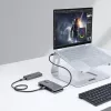 StarTech.com 4 portu USB-C centrmezgls – 1x USB-A un 3x USB-C porti – USB 3.2 Gen 2 (10 Gbps) – ar kopnes barošanu – USB Type C centrmezgls ar 32 cm aptinošo kabeli – pārnēsājams USB-C uz USB-A centrmezgls