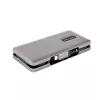 StarTech.com 4 portu USB-C centrmezgls, 4x USB-C porti, USB 3.2 Gen 2 (10 Gbit/s) — pārnēsājams USB-C centrmezgls ar 100 W Power Delivery caurlaidi — USB Type-C centrmezgls ar 12,6 collu/32 cm aptinamo kabeli