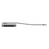 StarTech.com 4 portu USB-C centrmezgls, 4x USB-C porti, USB 3.2 Gen 2 (10 Gbit/s) — pārnēsājams USB-C centrmezgls ar 100 W Power Delivery caurlaidi — USB Type-C centrmezgls ar 12,6 collu/32 cm aptinamo kabeli