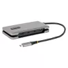 StarTech.com 4 portu USB-C centrmezgls, 4x USB-C porti, USB 3.2 Gen 2 (10 Gbit/s) — pārnēsājams USB-C centrmezgls ar 100 W Power Delivery caurlaidi — USB Type-C centrmezgls ar 12,6 collu/32 cm aptinamo kabeli
