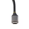 StarTech.com 4 portu USB-C centrmezgls, 4x USB-C porti, USB 3.2 Gen 2 (10 Gbit/s) — pārnēsājams USB-C centrmezgls ar 100 W Power Delivery caurlaidi — USB Type-C centrmezgls ar 12,6 collu/32 cm aptinamo kabeli