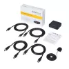 StarTech.com 4 pret 4 USB 3.0 perifērijas koplietošanas slēdzis, 5 Gbit/s, Micro-USB Type-B, melns, plastmasa, CE, FCC, REACH, 0 - 40 °C