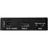 StarTech.com 4K HDMI Audio Extractor with 4K 60Hz Support, Melns, 4096 x 2160 pikseļi, 1280 x 720,1920 x 1080,1920 x 1200,3840 x 2160,4096 x 2160, 60 Hz, 5.1 kanāli, HDMI