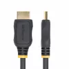 StarTech.com 6,6 pēdas (2 m) HDMI 2.0 pagarinātāja kabelis, augstas veiktspējas HDMI pieslēgvietas aizsardzības kabelis, 4K 60Hz, HDMI vīrišķais-sievišķais pagarinātāja adaptera vads, HDMI pagarinātāja kabelis, V/S
