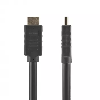 StarTech.com 30 pēdu (10 m) HDMI 2.0 kabelis — 4K 60 Hz aktīvais HDMI kabelis — CL2 novērtēts sienā iebūvējamai instalācijai — garš, izturīgs ātrgaitas UHD HDMI kabelis — HDR, 18 Gbps — kontaktdakša–kontaktdakša vads — melns