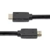StarTech.com 50 pēdu (15 m) HDMI 2.0 kabelis - 4K 60Hz aktīvs HDMI kabelis - CL2 novērtēts izmantošanai sienā - garš izturīgs ātrdarbīgs UHD HDMI kabelis - HDR, 18Gbps - vīrieša-vīrieša tipa vads - melns