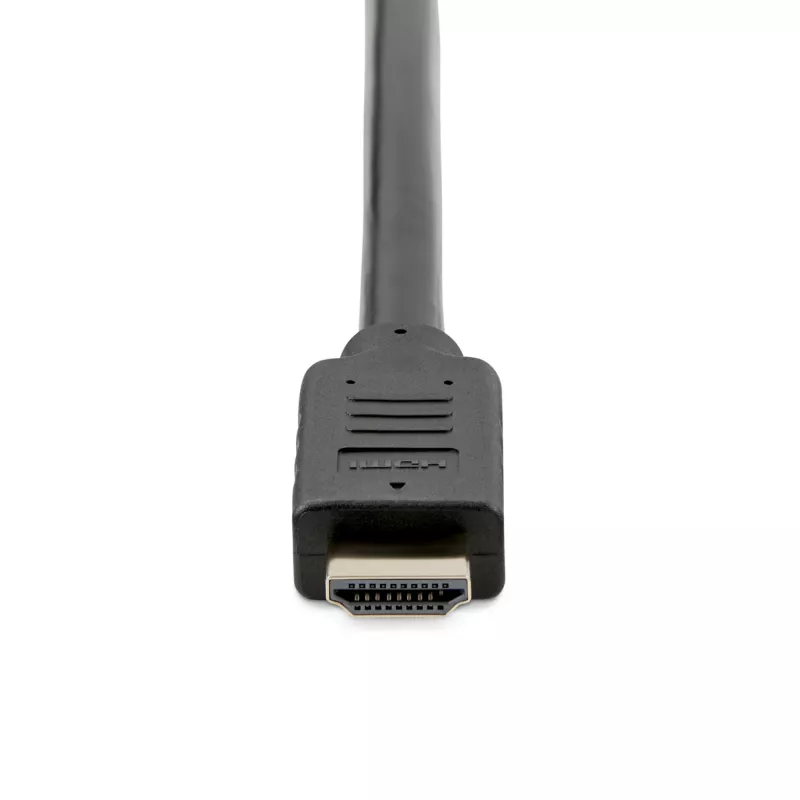 StarTech.com 50 pēdu (15 m) HDMI 2.0 kabelis - 4K 60Hz aktīvs HDMI kabelis - CL2 novērtēts izmantošanai sienā - garš izturīgs ātrdarbīgs UHD HDMI kabelis - HDR, 18Gbps - vīrieša-vīrieša tipa vads - melns