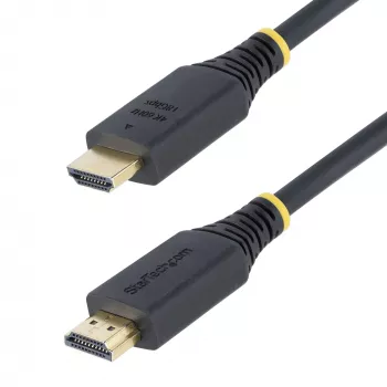 StarTech.com 30 cm (1 pēda) ātrdarbīgs HDMI kabelis, 4K 60 Hz/1440p 144 Hz, HDR10/HDCP 2.2/ARC, 18 Gb/s, UHD HDMI 2.0 vads televizoram/monitoram/displejam, TPE apvalks