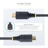 StarTech.com 30 cm (1 pēda) ātrdarbīgs HDMI kabelis, 4K 60 Hz/1440p 144 Hz, HDR10/HDCP 2.2/ARC, 18 Gb/s, UHD HDMI 2.0 vads televizoram/monitoram/displejam, TPE apvalks