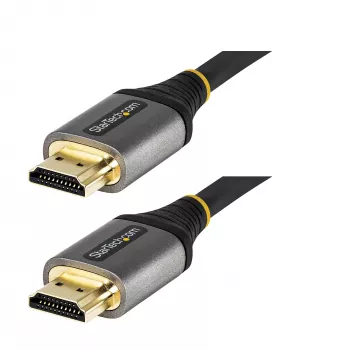StarTech.com 16 pēdas (5 m) HDMI 2.1 kabelis 8K - sertificēts īpaši ātrdarbīgs HDMI kabelis 48 Gbps - 8K 60 Hz / 4K 120 Hz HDR10+ eARC - Ultra HD 8K HDMI kabelis - monitors/TV/displejs - elastīgs TPE apvalks