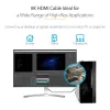 StarTech.com 16 pēdas (5 m) HDMI 2.1 kabelis 8K - sertificēts īpaši ātrdarbīgs HDMI kabelis 48 Gbps - 8K 60 Hz / 4K 120 Hz HDR10+ eARC - Ultra HD 8K HDMI kabelis - monitors/TV/displejs - elastīgs TPE apvalks