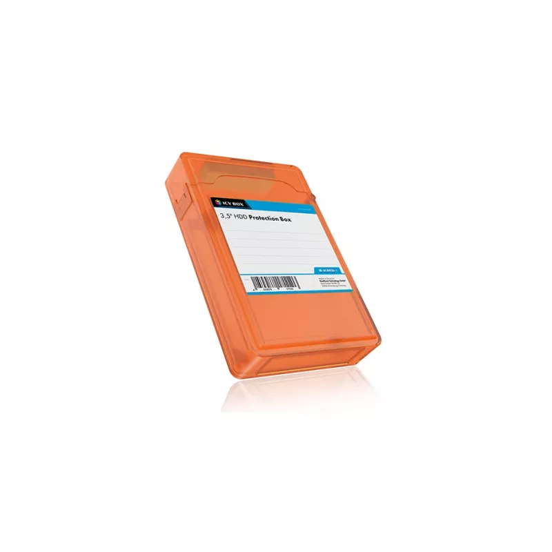 ICY BOX IB-AC602b-6 Maciņš Plastmasa Zila, Zaļa, Pelēka, Oranža, Sarkana, Balta