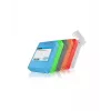 ICY BOX IB-AC602b-6 Maciņš Plastmasa Zila, Zaļa, Pelēka, Oranža, Sarkana, Balta