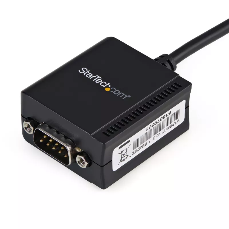 StarTech.com 1 porta FTDI USB uz seriālo RS232 adaptera kabelis ar COM saglabāšanu